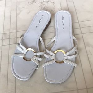 Sagharbor Women’s White Sandals